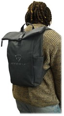 Rockville RPAK Charcoal Stylish Durable Backpack Bag w/ Padded Laptop Pocket
