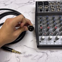Behringer Xenyx 802 Premium 8-Input 2-Bus Mixer Console w/ Cord