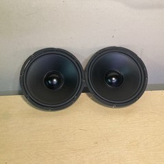 Pair Working Goldwood GW-1248 Rubber Surround 12″ Woofer 150 Watts 8ohm. 8 Lbs.