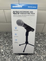 Samson SAQ2U USB Mic with HP20 Headphones