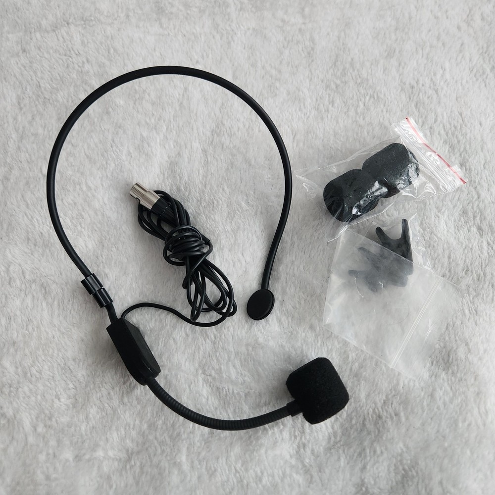 Shure 1225 Headset Condenser Microphone – Black