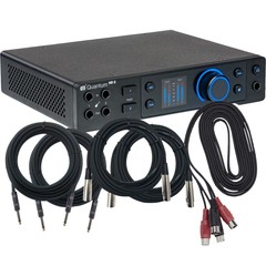 PreSonus Quantum HD 2 20in/24out USB-C Audio Interface CABLE KIT