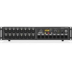 Behringer S16 Digital I/O Stage Box with 16x Remote-Controllable Midas Preamps,
