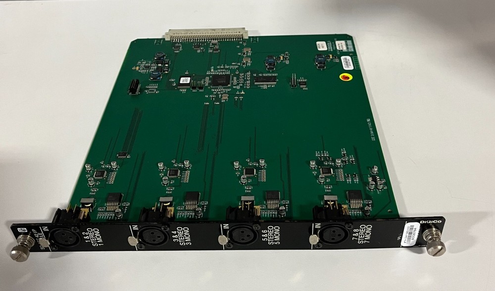 DiGiCo AES-42 SD Series Input Card for Digital Microphones, 8 Channel