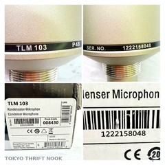 [Studio Set] Neumann TLM 103 Large Diaphragm Condenser Microphone w/ Shock Mount