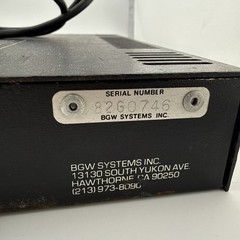 BGW 150 Broadcast Power Amp, Vintage