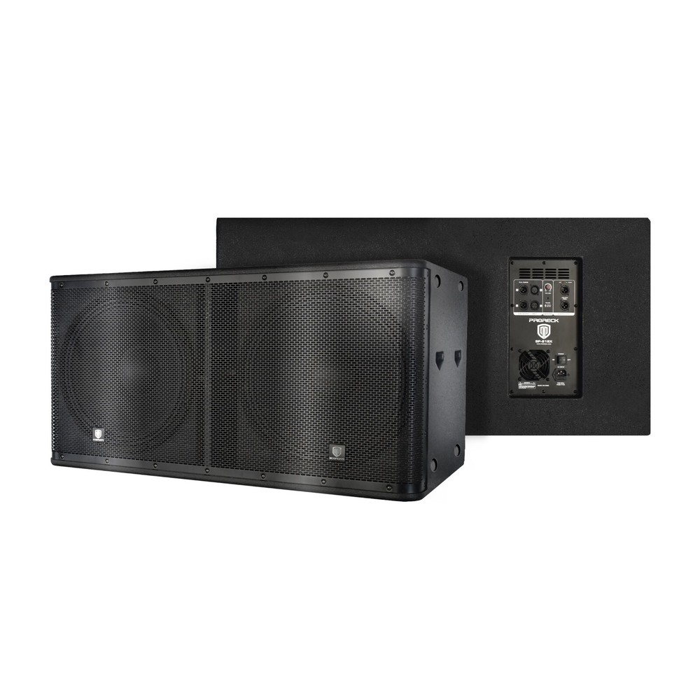 Proreck SP-218X 5000W dual 18“ Active DJ Subwoofer For Stage