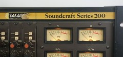 Soundcraft Series 200 Vintage 7 Channel Analogue Mixer – 240V – Serviced!
