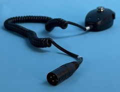 TELEX US600EL DYNAMIC PTT HAND MIC, NOISE CANCELLING |010-9008363