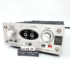 AVALON DESIGN U5 High Voltage DI Preamp Direct Box Silver Dynamic Sound JAPAN