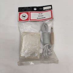 EAGLE PRODUCTS CM 20 CRYSTAL MICROPHONE WIRED VINTAGE RETRO
