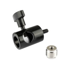 2Pcs CAMVATE Microphone Mount Bracket with 5/8″ Male Thread & Light Stand Base
