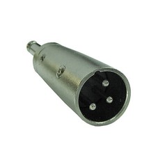 3pin XLR MALE TO 1/4 TS TIP SLEEVE MONO plug mic cable cord adapter connector