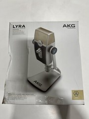 AKG Lyra Microphone 192 kHz for Podcast Studio Music Video – C44USB