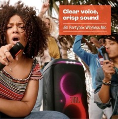 JBL PartyBox Wireless Microphones 2X Digital Mics NO DONGLE PartyBox Black