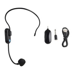 Portable PA System Wireless Microphone Headset Convenient for Outdoor Use