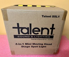 Talent – SSL1 – RGBW LED 4 in 1 DMX Mini Moving Head Stage Spot Light