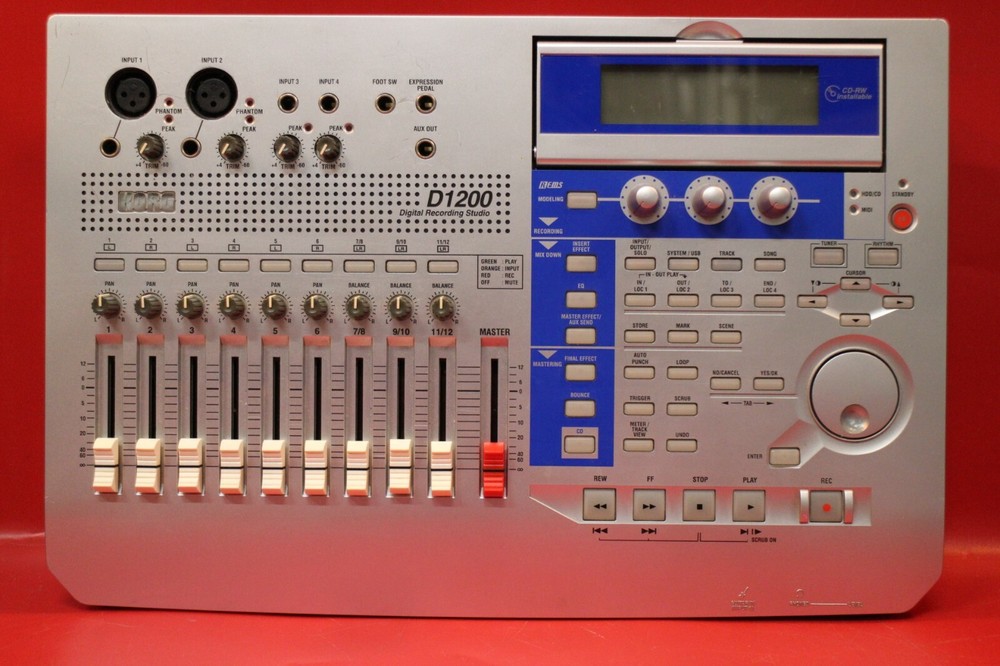 USED KORG D-1200 Digital Recording Studio d1200 MTR Recorder U1040 200713