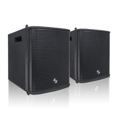 Sound Town ZETHUS 2-Pack Compact Passive Line Array PA Speakers ZETHUS-M3