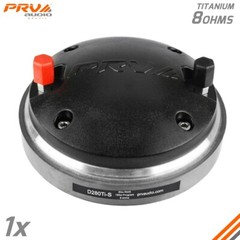 1x PRV Audio D280Ti-S 1″ Exit Titanium PRO Compression Driver 160 Watts 8 Ohms