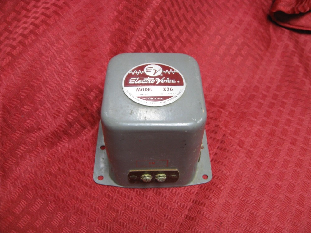 Vintage Electro Voice EV X36 2 way crossover network TESTED WORKING