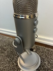 Blue Yeti Professional USB Microphone – Silver