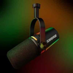 Shure MV7+ Podcast Dynamic Microphone with USB-C and XLR, Black
