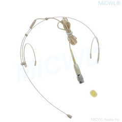 MiCWL B40 Headset Microphone for Audio-Technica Wireless Beige Black is optional