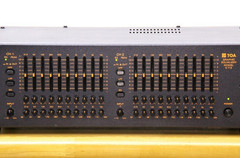 TOA E112 2ch Frequency Equalizer Parametric Graphic EQ Tested Japan