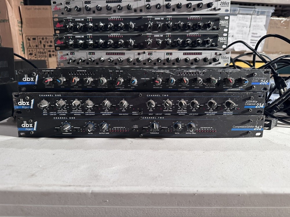 dbx 262 – Project 1 – Compressor / Limiter