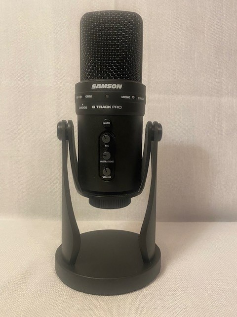 SAMSON G-Track Pro Studio USB Condenser Microphone Mic+Built in Audio Interface