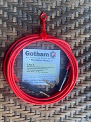 Gotham GAC-1 Instrument Cable Assembly 06 ft. Right/Straight RED