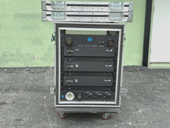 D&B Audiotechnik D12 Power Amp Rack PackageW/3 D12, Distro, Cables #1127 THS