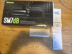 *NEW* Shure SM7DB Active Dynamic Cardioid Vocal Microphone with Built-in Preamp