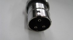 1PC 3 pin amphenol MICROPHONE CONNECTOR 91-MC3M for EV Shure 55 COLLINS 32RA