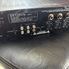 Radio Shack Optimus MPA-125 Mono Pa mixer Amplifier 100 Watts Rackmount Tested