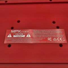 Akai Professional MPK Mini MK3 25-Key USB MIDI Keyboard Controller Red Black