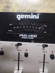 Gemini PMX-1400 Stereo Mixer See Description