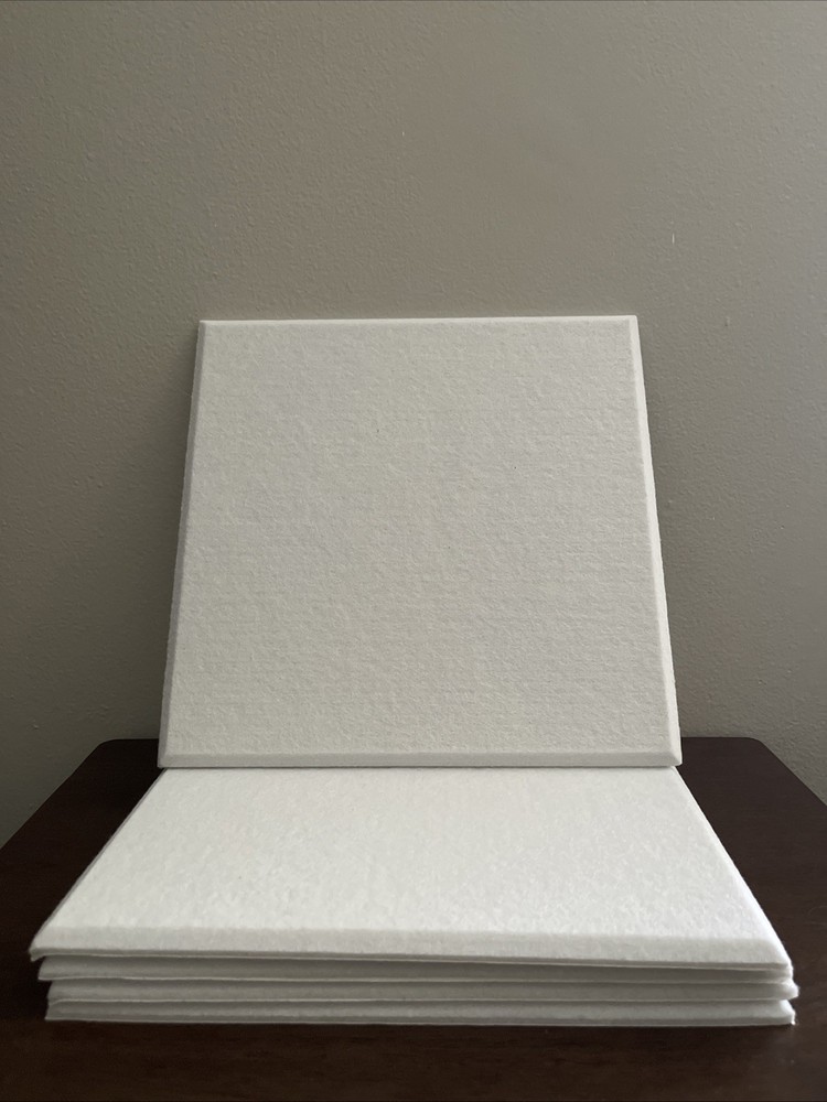 5 Pack Acoustic Wall Panels with Self-Adhesive, 12″ X 12″ X 0.4″ Sound Proof…