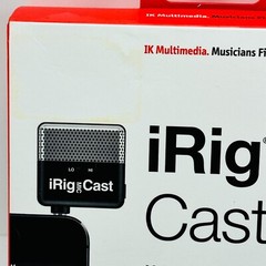 IK Multimedia iRig Cast Microphone Ultra Compact for iOS and Android Devices