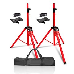 5Core PAIR Speaker Stand Tripod DJ PA Pro Stands 40″-72″ Adjustable Height +Bag