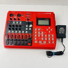 Fostex MR-8 Digital Multi-Track Recorder Red w/ Power Adapter TESTED Please Read
