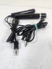 Belle Howell MEP Wired Handheld/Stand-Held Microphone, 3.5mm TS, Black