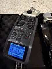 Zoom H6 Portable Recorder Six-Track Portable Recorder With Mic Attachments