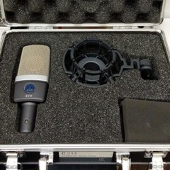 AKG C214 Professional Large-Diaphragm Studio Condenser Microphone Recording Mic