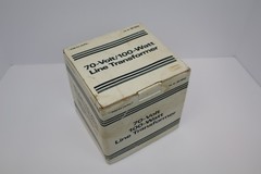 70 Volt 100 Watt audio transformer – Radio Shack New old stock