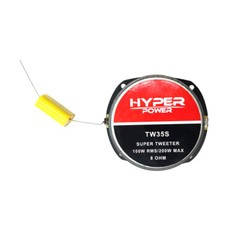 HyperPower TW-35 3.5″ Bullet Tweeter 100 Watt RMS 8-ohm 105 dB 4 pcs
