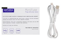 Arturia Minifuse 1 White Portable Solo Audio USB Recording Interface+Microphone