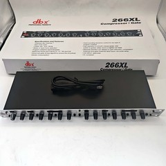 dbx 266xs Dual Channel Compressor Gate Dynamics Processor w/ Side Chain Insert