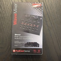 Tzumi On Air Podcast Series Bluetooth Multi-Channel Interface Sound Wave Mixer